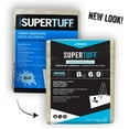 thumbnail image 3 of Trimaco Supertuff 6 Ft. W X 9 Ft. L Canvas Drop Cloth 1 Pk, 3 of 6