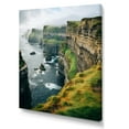 thumbnail image 2 of Designart "Of Moher Ireland Cliffs wall art I" Nautical & Beach Canvas Print, 2 of 5