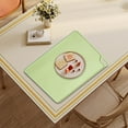 thumbnail image 5 of Silicone Placemat Waterproof Oil Resistant Heat Insulation Mat Child Baby Food Grade Foldable Dining Table Protector for School Kids, 5 of 9