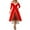 Red, variant on IWRICH Off Shoulder Christmas Tree Dresses for Women Warm Shaggy V Neck Dress Xmas Snowflake Graphic High Low Skirts 2025 XL