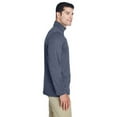 thumbnail image 3 of UltraClub 8618 Men's Cool & Dry Heathered Performance Quarter-Zip, 3 of 3