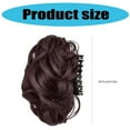 thumbnail image 5 of Synthetic Curly Bun Clip Heat Resistant Fiber Hair Accessories For Women Messy Updos Style Effortless Everyday Wear, 5 of 10