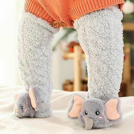 

8 pair kind Stockings Autumn And Winter Cute Cartoon Animal Fruit Comfort Thickened Coral Velvet Socks Color Random