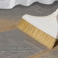 thumbnail image 5 of Broom and Dustpan Set with Long Handle, Upright Standing Design, Indoor Outdoor Cleaning Combo, Khaki (B), 5 of 6