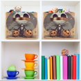 thumbnail image 6 of Halloween Pumpkins and Skull Skeleton Storage Basket Large Bin Laundry Boxes Toys Foldable Home Organizer Bag 14.2x10.2x8.3 Inches 1 PC, 6 of 8