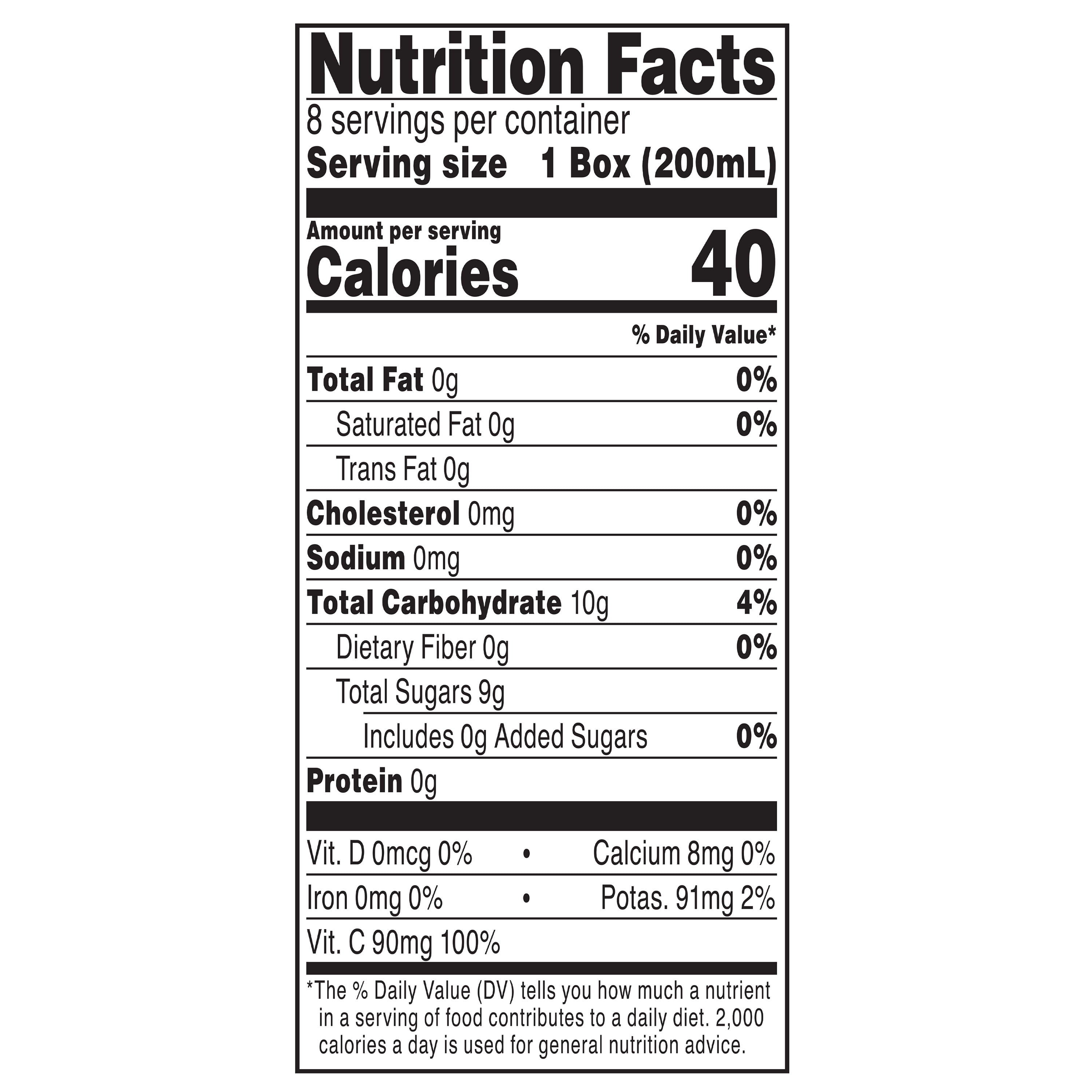 bettergoods Organic Apple Juice Drink, 6.75 fl oz, 8 Count