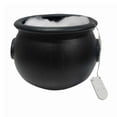 thumbnail image 1 of Abbracc Witch Cauldron Halloween Gift Scary Spooky Candy Bowl for Shop Table Kitchen L with 5m Light, 1 of 9