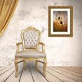 thumbnail image 3 of Hoffman, Jimmy 23x32 Gold Ornate Wood Framed with Double Matting Museum Art Print Titled - Owlflies, 3 of 4