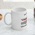 thumbnail image 4 of CafePress - Essex Intrepid Angle_T Shirt Mug - 11 oz Ceramic Mug - Novelty Coffee Tea Cup, 4 of 6