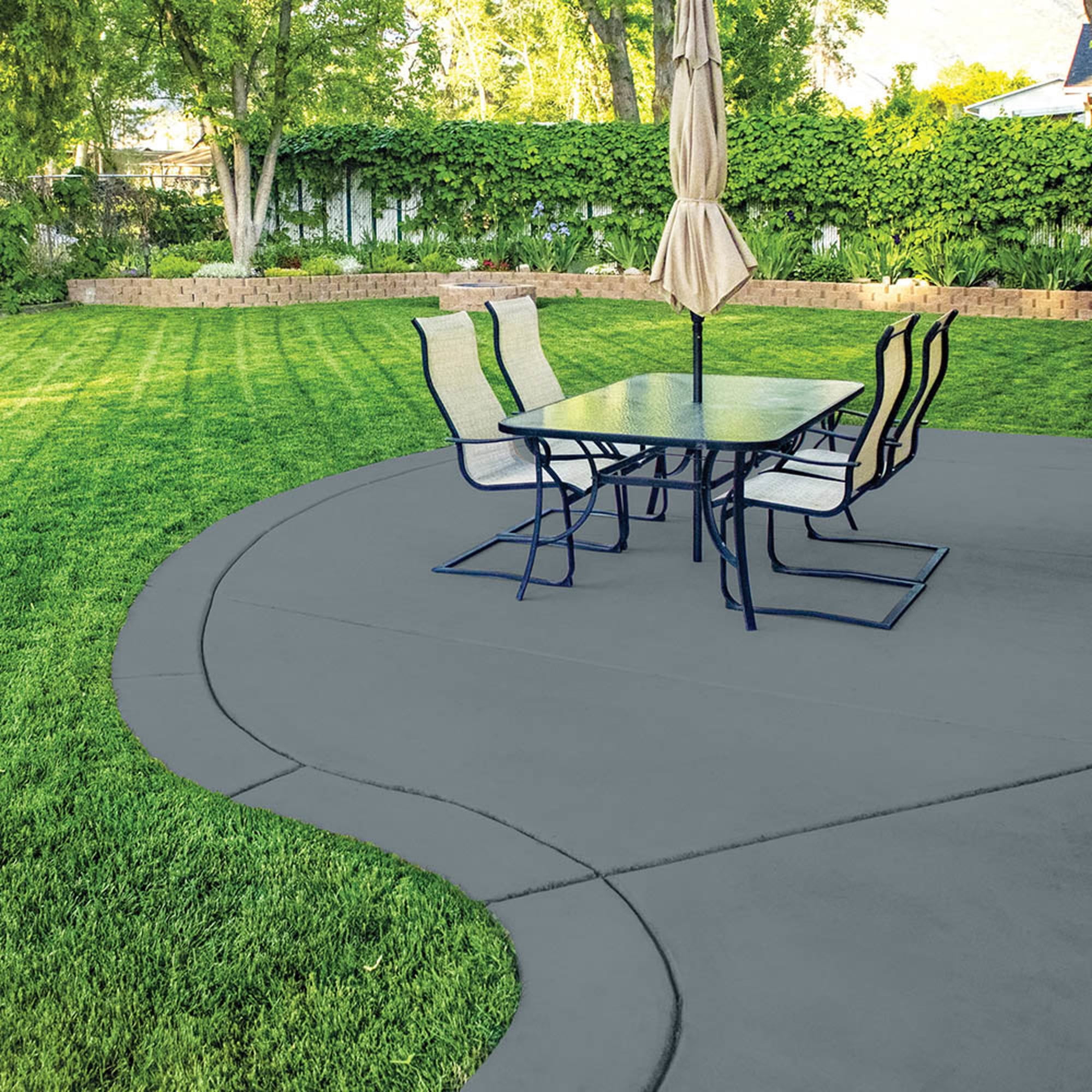 Glidden Porch and Floor with Cool Surface Technology Satin Interior/Exterior Paint, Garrison Gray, 1 Gallon