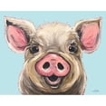thumbnail image 3 of Keller, Lee 24x20 Black Modern Framed Museum Art Print Titled - Posey the Pig, 3 of 5