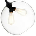 thumbnail image 5 of CWI Lighting 2 Light Contemporary Glass Mini Down Pendant in Clear, 5 of 5