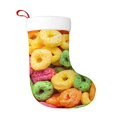 thumbnail image 1 of Christmas Stockings Colorful Tasty Cereal Large Hanging Xmas Sock Gift Bag Classic Fireplace Decor for Home, Party, and Family Celebration, 1 of 7