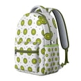 thumbnail image 2 of Kiwi Fruit Print College Backpack - Durable Laptop Bag for School & Travel, Stylish Gift for Students, Roomy with Padded Straps, Comfortable All-Day Use, 2 of 6