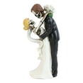 thumbnail image 2 of Love Never Dies Day Of The Dead Wedding Dance Skeletons Groom And Bride Figurine, 2 of 5