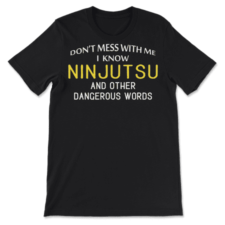 Funny Ninjutsu T-Shirt for Martial Arts Lovers