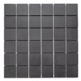 thumbnail image 5 of The Tile Life Studio 2 in x 2 in Black Matte Porcelain Mosaic Floor and Wall Tile 1 Sheet, 5 of 6