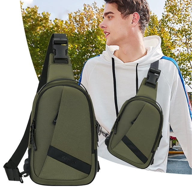 Bolso de Pecho Xihbxyly para Hombre de negocios Tipo bandolera ligero moderno