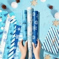 thumbnail image 6 of ERTZAE Kraft Christmas Wrapping Paper,Festive Element Pattern,Birthday Holiday Gift Cover,Xmas Gift Packaging,Premium Kraft Paper,Celebration Wrapping Sheet,Festive Holiday Wrap,Party Gift Paper, 6 of 9