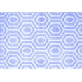 thumbnail image 1 of Ahgly Company Indoor Rectangle Abstract Blue Contemporary Area Rugs, 5' x 8', 1 of 4