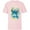 Soft Pink, variant on Disney Lilo and Stitch Watercolor Brushstrokes - Short Sleeve T-Shirt for Kids - Customized-White
