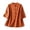 Orange, variant on Women's Cotton Linen Traditional Tang Suit Shirt Collar Long Sleeve Frog Button Jacket Chinese Style Tunic Tops Beige L