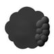 thumbnail image 4 of Alfombrilla de ratón Cloud con soporte para muñecas, espuma viscoelástica que evita deslizamientos, reposamanos ergonómico para ordenador, portátil, PC y juegos, color negro, 4 of 12