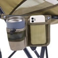 thumbnail image 3 of GCI Outdoor Pod Rocker Elite Folding Rocking Camping Chair, Aged Fatigue, 3 of 9