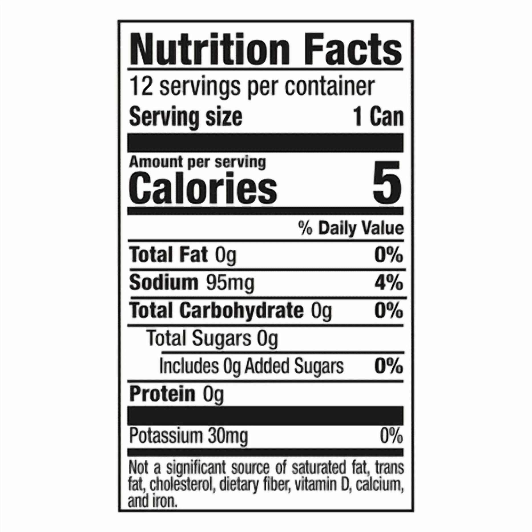 Canada Dry Zero Sugar Strawberry Fruit Splash Ginger Ale, 12 fl oz Cans, 24 Pack