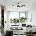 thumbnail image 4 of Sofucor 47-Inch Modern Ceiling Fan with LED Dimmable Lights, Remote, Reversible, 3CCT, Quiet 6 Speeds, 4 of 9