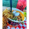 thumbnail image 4 of Tapatio Ramen Noodles Big bowl noodle soup instant Korean made snacks / food Beef Flavor Top Hot Sauce Flavored, Spicy Ramen Challenge Join the world of Birria Ramen (Bulk Case of 6), 4 of 6
