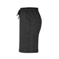 thumbnail image 6 of Hueook Fall Shorts Women Capri Elastic Waist Sports Casual Pants with Side Pockets Half Shorts Pants Black 4X, 6 of 9