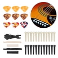 thumbnail image 1 of Celluloïd Picks, Bridge Pin Celluloïd Picks Guitare Bridge Pin Light Weight For Family pour les Débutants, 1 of 8