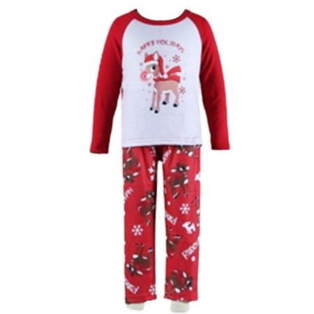 

Christmas Family Holiday Pajamas Matching Deer Christmas Tops Pants Sleepwear Matching Family Christmas Pajamas Set for Adults and Kids Family Sleepwear Sets Printed Pajamas Set Christmas Boy 8-9T