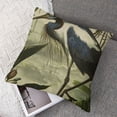 thumbnail image 7 of nygtbtfer Throw Pillow Cover Blue Louisiana Heron Bird Drawing Nature Home Decor Pillowcases Square Pillow Cases Cushion Covers for Sofa Couch Bed White, 7 of 7