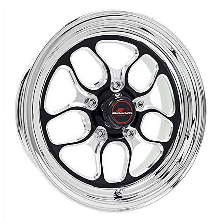 Billet Specialties Win Lite Wheel Black 15x4 1.62 Backspace Billet Specialties Win Lite Wheel Black 15x4 1.62 Backspace
