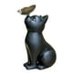 thumbnail image 2 of Figura de gato con mariposa, estatua de gato, decoración de jardín al aire libre, regalo de inauguración de la casa, regalos de recuerdo de mascotas p, 2 of 9