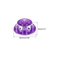 thumbnail image 2 of Uxcell 4 Pack Aluminum 22mm/0.86 Inch RC Wheel Nut Dustproof for 1/8 RC Model Car Road Car Upgraded Parts (Purple), 2 of 6