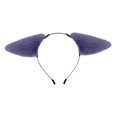thumbnail image 2 of Diadema con orejas de gato, accesorio de anime para fiestas, juegos de rol, carnavales, festivales de Halloween Púrpura, 2 of 8