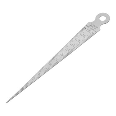 1-15mm 1/32"-5/8" Taper Welding Gauge Feeler Measuring Tool Inch & Metric