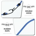 thumbnail image 4 of Correa elástica para bicicleta, cuerda de equipaje de alta elasticidad con ganchos en ambos extremos para bicicletas, motocicletas, camiones, remolques y estantes de 100 mm, 4 of 8