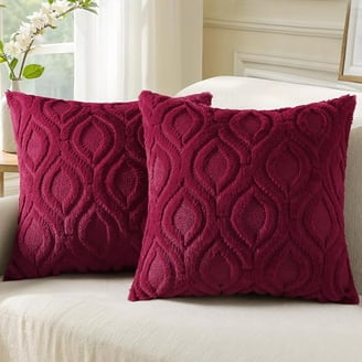 Home Soft Things Mongolian Faux-fur Pillow Covers Luxury Fluffy