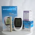 thumbnail image 1 of Kit de monitor de glucosa en sangre medidor de glucosa en sangre con 50 tiras reactivas, kit de glucómetro para probador de diabetes en el hogar, 1 of 3