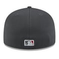 thumbnail image 4 of Men's New Era  Gray/Red Cleveland Guardians 2025 Batting Practice 59FIFTY Fitted Hat, 4 of 6