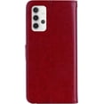 thumbnail image 4 of case for Samsung Galaxy A32 5G (Not 4g) Case for Women, Glitter Bling Diamond PU Leather Wallet Phone Case with Wsrist String Full Body Protective Flip Cover for Samsung Galaxy A32 5G Owl Red, 4 of 14