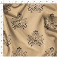 thumbnail image 4 of Soimoi Tissu Poly Georgette Ogee Damas Imprimé Tissu au Mètre 42 Pouces de Large, 4 of 5
