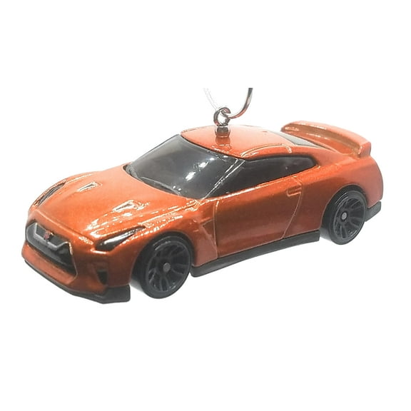 Christmas Ornament for 2017 Nissan GT-R (R35) Orange