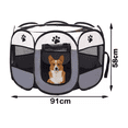 thumbnail image 2 of Casa De Valla Plegable Xtellar Portátil Multifuncional Para Mascotas, 2 of 4