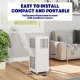 thumbnail image 3 of Danolapsi 8000 BTU Portable Air Conditioners,Portable AC With Remote for Room(15'x20 ft²),3-in-1 Compact Indoor Quiet AC Unit,Dehumidifier,Fan,Window Installation Kit & Remote Control for Home,Office, 3 of 8