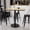 Natural, variant on BizChair 30'' x 48'' Rectangular Natural Laminate Table Top with 24'' Round Bar Height Table Base